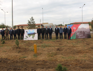 Yevlaxda 27 sentyabr-Anım Günü münasibətilə ağacəkmə aksiyası keçirilmişdir