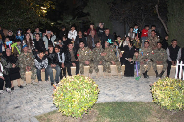 Yevlaxda Zəfər Gününə həsr edilən möhtəşəm konsert keçirilib