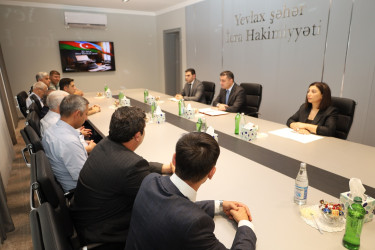 Yevlaxda Milli Mətbuat Günü münasibətilə media nümayəndələri ilə görüş keçirilib