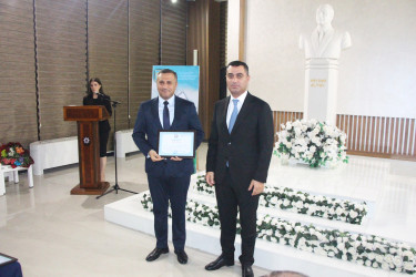 Yevlaxda 20 Sentyabr-Suverenlik Günü münasibətilə tədbir keçirilib