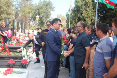 Yevlaxda 27 Sentyabr-Anım Günü münasibətilə tədbir keçirilib