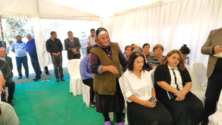 Rüstəmli kəndində səyyar qəbul keçirilmişdir