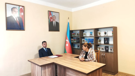Yevlax Şəhər İcra Hakimiyyəti Başçısı tərəfindən növbəti vətəndaş qəbulu keçirilmişdir