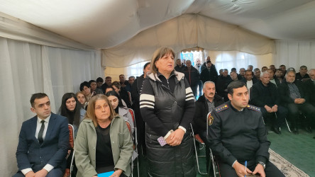 Nəmirli kənd sakinlərinin müraciətləri dinlənilib