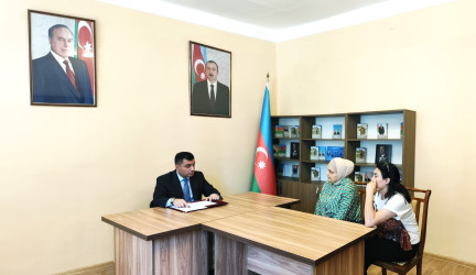 İcra Hakimiyyətinin Başçısı tərəfindən növbəti vətəndaş qəbulu keçirilib