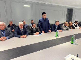 Yevlax Şəhər İcra Hakimiyyəti Başçısı yanında Dini İşlər üzrə Komissiyanın növbəti  iclası keçirilmişdir