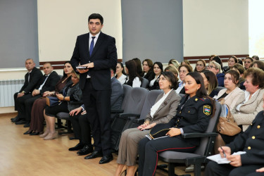 “Erkən nikahlara və narkomaniyaya qarşı mübarizə” mövzusunda maarifləndirici görüş keçirilib