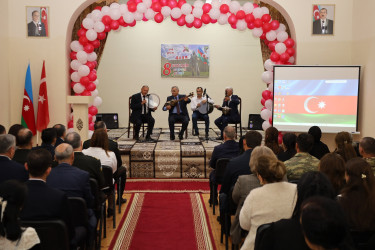 Yevlaxda “Zəfər Günü şanlı tariximizdir” adlı tədbir keçirilmişdir