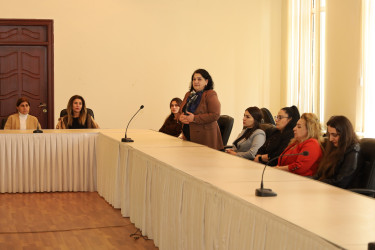 Yevlaxda “Dilimiz – Milli Kimliyimizdir!” adlı tədbir keçirilib