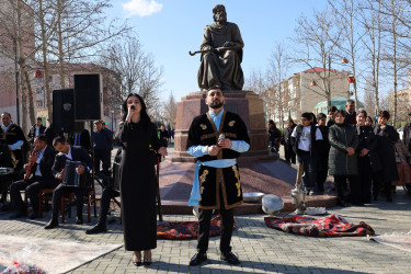 Yevlaxda od çərşənbəsi qeyd olunub