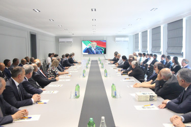 Yevlaxda “Qərbi Azərbaycan İrsi: Ermənistanda azərbaycanlılara məxsus qəbiristanlıqların sistemli qaydada dağıdılmasının nəticələri və beynəlxalq hüquqi məsuliyyətə dair hesabat və materiallar” kitabının I cildinin təqdimatı keçirilib
