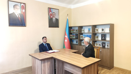 Yevlax Şəhər İcra Hakimiyyətinin Başçısı Anar Tağıyev Şəhər İcra Hakimiyyətində növbəti vətəndaş qəbulu keçirmişdir.