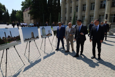 Yevlaxda “Şəhərsalma və Memarlıq İli” münasibətilə tədbir keçirilib