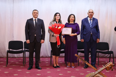 Yevlaxda Beynəlxalq Mədəniyyət Günü münasibətilə tədbir keçirilib