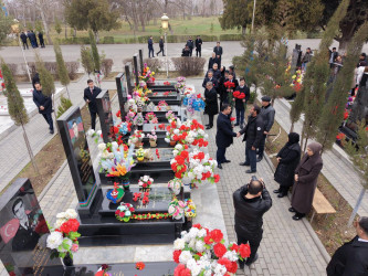 Yevlaxda Xocalı soyqırımının 34-cü ildönümü münasibətilə tədbir keçirilib