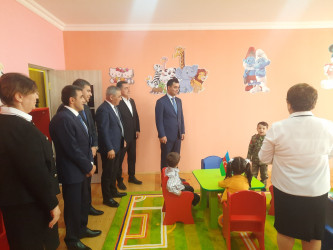 Yevlax şəhər 6 nömrəli körpələr evi-uşaq bağçasına da baxış keçirilib