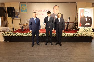 Yevlaxda Ulu Öndər Heydər Əliyevin anadan olmasının 103-cü ildönümünə həsr olunmuş tədbir keçirilib