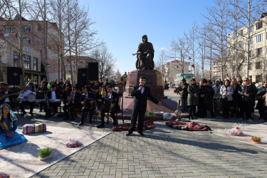 Yevlaxda od çərşənbəsi qeyd olunub