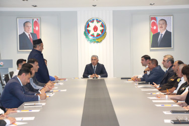 Yevlax Şəhər İcra Hakimiyyəti Başçısı yanında Dini İşlər üzrə Komissiyanın növbəti iclası keçirildi