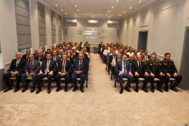 Yevlaxda 15 İyun – Milli Qurtuluş Gününə həsr olunmuş tədbir keçirilib