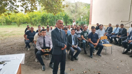 Yevlax Şəhər İcra Hakimiyyətinin Başçısı növbəti səyyar qəbulunu rayonun Yuxarı Bucaq kəndində keçirib