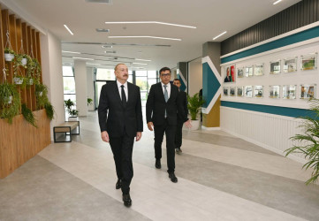 Azərbaycan Respublikasının Prezidenti İlham Əliyev sentyabrın 27-də Yevlax Olimpiya İdman Kompleksinin açılışında iştirak edib.