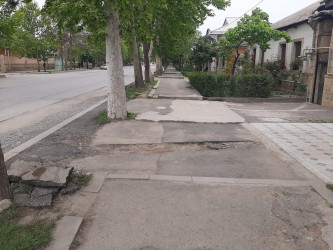 Nizami prospektində abadlıq-quruculuq işləri davam etdirilir
