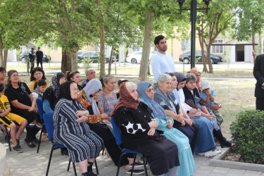 Yevlaxda növbəti səyyar qəbul keçirildi,sakinlərin müraciətləri dinlənildi