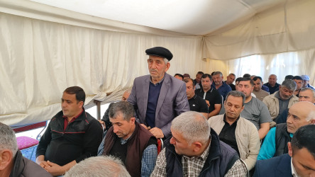 Yevlax Şəhər İcra Hakimiyyətinin Başçısı rayonun Nurallar kəndində səyyar vətəndaş qəbulu keçirib