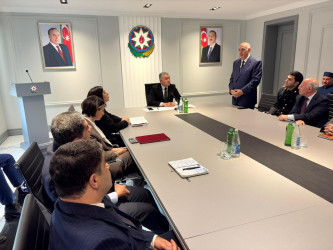 Yevlax Şəhər İcra Hakimiyyəti Başçısı yanında Dini İşlər üzrə Komissiyanın növbəti  iclası keçirilmişdir