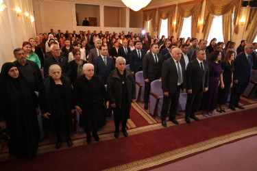 Yevlaxda Beynəlxalq Mədəniyyət Günü münasibətilə tədbir keçirilib