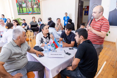 Yevlaxda “Çempion ailələr” layihəsi çərçivəsində intellektual yarış keçirilib