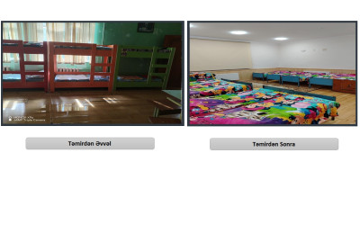 Aran qəsəbə 2 saylı körpələr evi-uşaq bağçası əsaslı təmir edilmişdir