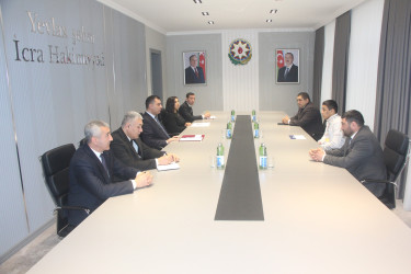 İcra Hakimiyyətinin Başçısı idmanın sərbəst güləş növü üzrə Azərbaycan çempionu olan yevlaxlı idmançı ilə görüşüb