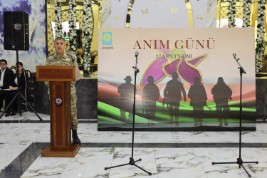 Yevlaxda 27 sentyabr - Anım Günü münasibətilə ehsan süfrəsi təşkil edilib