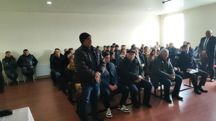 Cırdaxan kənd sakinlərinin müraciətləri dinlənilmişdir
