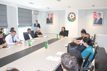 Yevlaxda 26 İyun - Narkomaniya və Narkobiznesə qarşı Beynəlxalq Mübarizə Gününə həsr olunmuş maarifləndirici tədbir keçirilmişdir