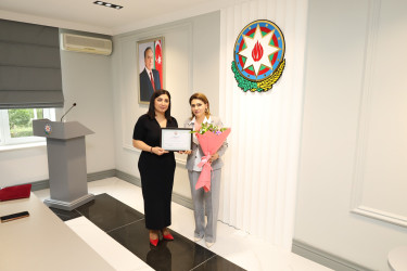 Yevlaxda 5 oktyabr-Beynəlxalq Müəllimlər günü münasibətilə tədbir keçirilmişdir
