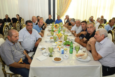 Yevlaxda 27 sentyabr - Anım Günü münasibətilə ehsan süfrəsi təşkil edilib