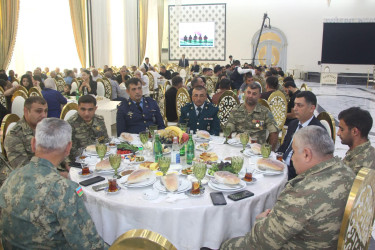Yevlaxda 27 sentyabr - Anım Günü münasibətilə ehsan süfrəsi təşkil edilib