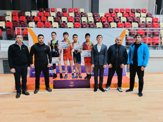 Yevlaxda yeniyetmə və azyaşlı idmançılar arasında arasında sərbəst güləş və yunan-roma güləş növü üzrə rayon açıq birinciliyi keçirilmişdir