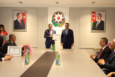 Yevlaxda 23 İyun-Dövlət Qulluqçularının Peşə Bayramı günü münasibətilə tədbir keçirilib