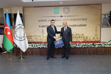 Yevlaxda Qərbi Azərbaycan irsinə həsr olunmuş tədbir keçirilib
