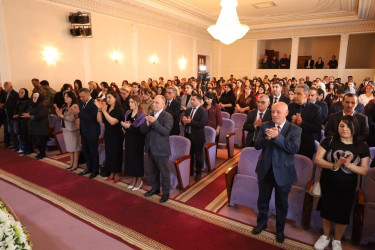 Yevlaxda Ulu Öndər Heydər Əliyevin anadan olmasının 103-cü ildönümü münasibətilə silsilə tədbirlər davam etdirilir