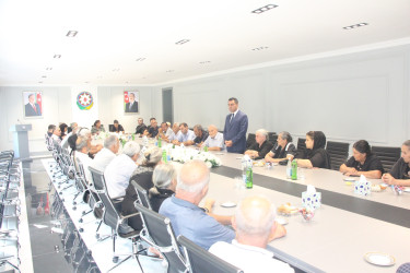 Yevlax Şəhər İcra Hakimiyyətinin Başçısı şəhid ailələri ilə görüş keçirmişdir