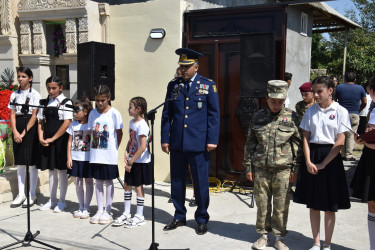 Şəhid Rəhimov Təbriz Rəhim oğlunun doğum günü münasibətilə tədbir keçirilmişdir