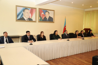 Yevlaxda “Dilimiz – Milli Kimliyimizdir!” adlı tədbir keçirilib