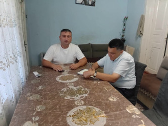 Yevlaxda 27 Sentyabr-Anım Günü ilə əlaqədar şəhid ailələri ziyarət olunub