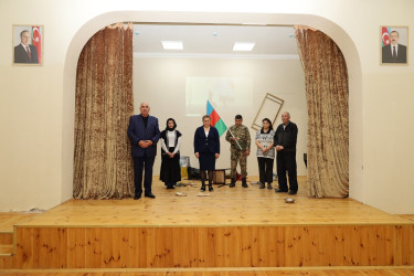 Yevlaxda Xocalı soyqırımının 34-cü ildönümünə həsr olunmuş tamaşa nümyiş etdirilib