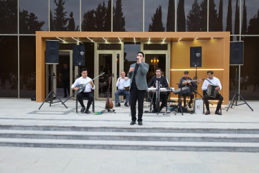 Yevlaxda konsert proqramı təşkil olunub